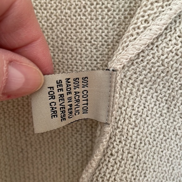 Vintage Beyond Threads Kimono Style Women’s Cardigan Sweater. Size Large - Picture 5 of 9